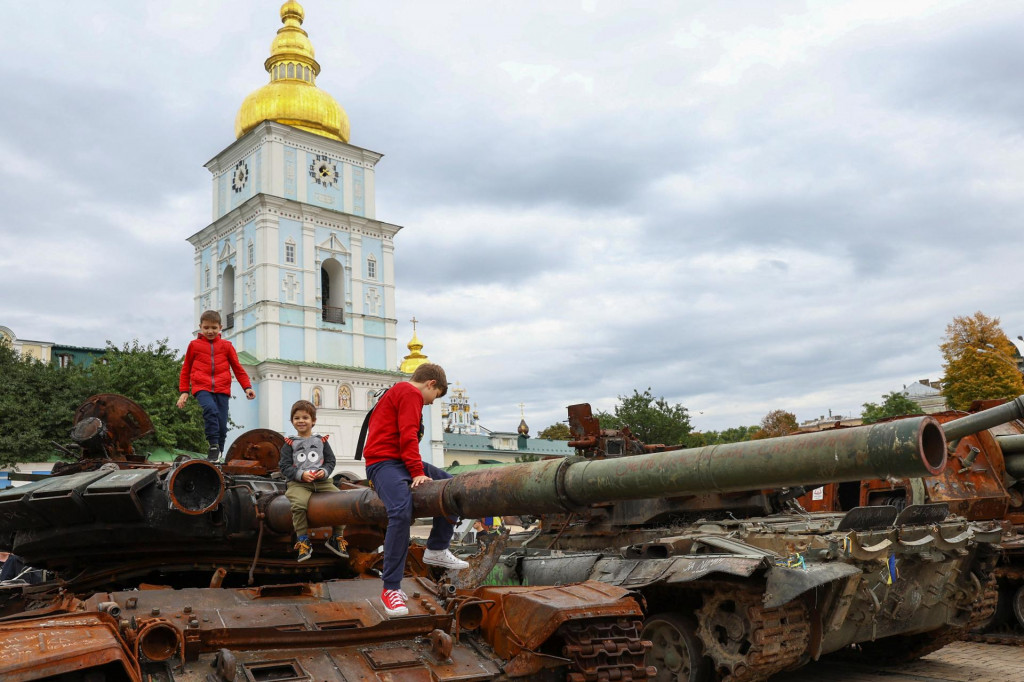 Ilustračná fotografia z Kyjeva. FOTO: REUTERS