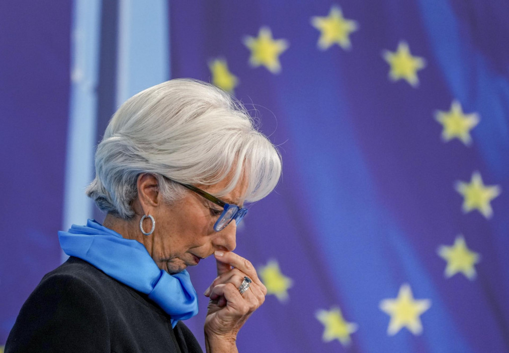 Šéfka Európskej centrálnej banky Christine Lagardová. FOTO TASR/AP
