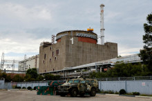 Ukrajinská Záporožská jadrová elektráreň. FOTO: REUTERS