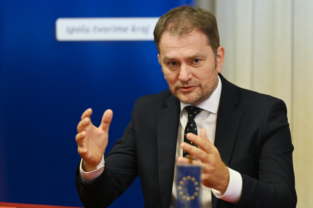 Minister financií Igor Matovič. FOTO: TASR/Lukáš Grinaj