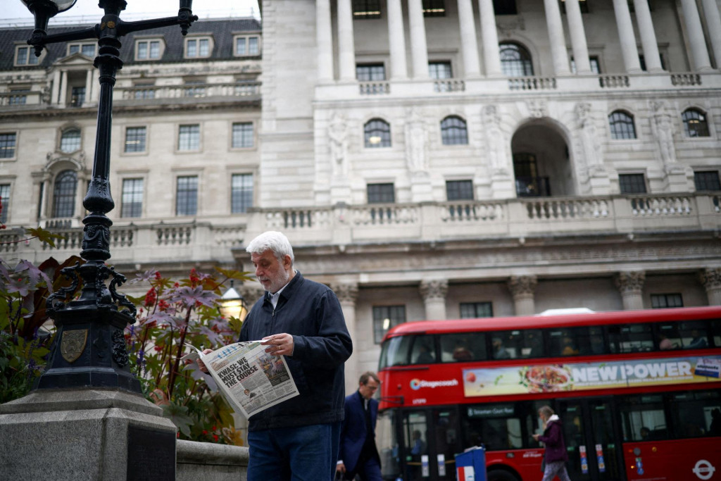 Bank of England. FOTO: REUTERS