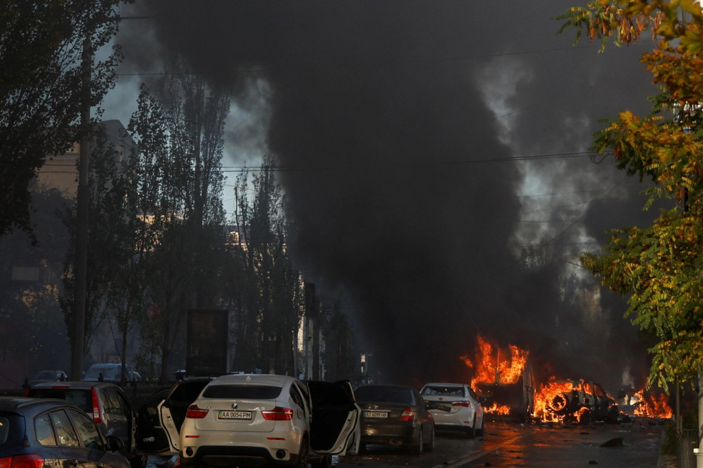 Následky ruských útokov na Ukrajine. FOTO: Reuters