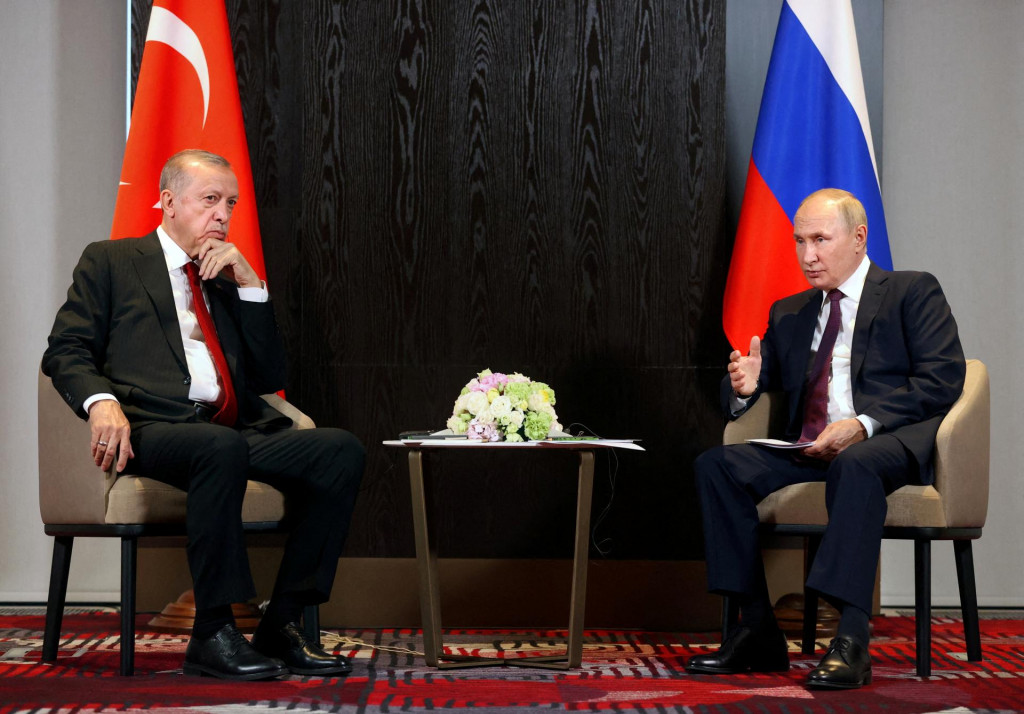 Erdogan a Putin. FOTO: REUTERS