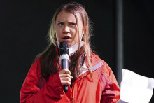 Klimatická aktivistka Gréta Thunbergová. FOTO: TASR/AP