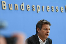 Nemecký minister hospodárstva Minister Robert Habeck. FOTO: Reuters