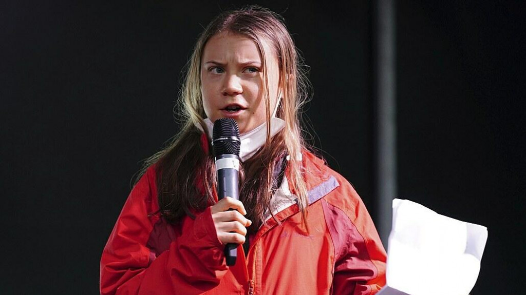 Klimatická aktivistka Gréta Thunbergová. FOTO: TASR/AP