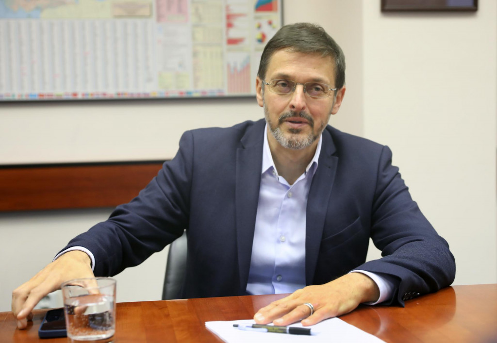 Šéf regulačného úradu Andrej Juris.  FOTO: HN/Pavol Funtál