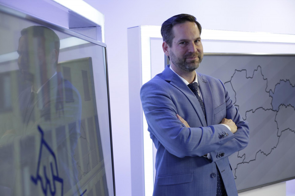 Kandid&aacute;t na bratislavsk&eacute;ho prim&aacute;tora Rudolf Kus&yacute;. FOTO: HN/Filip Duffala