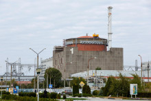 Záporožská jadrová elektráreň. FOTO: REUTERS