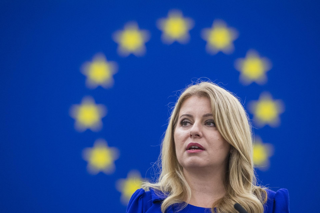 Prezidentka Zuzana Čaputov&aacute;. FOTO: TASR/Jaroslav Nov&aacute;k
