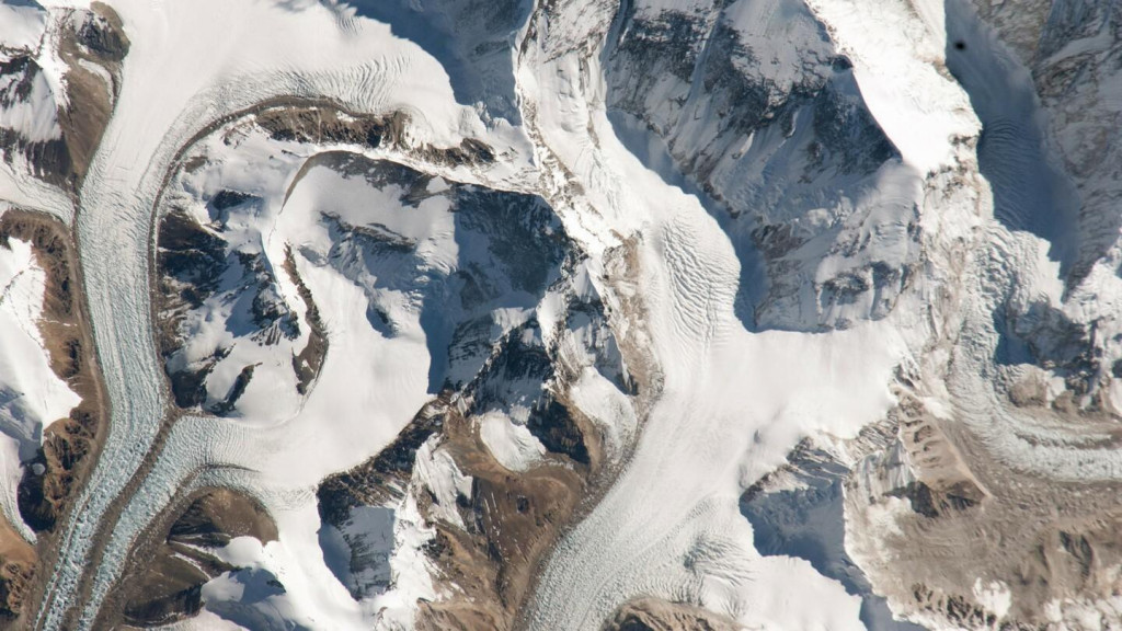 Ľadovec na Tibetskej plošine.
