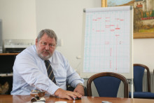 Vladimír Soták, hlavný výkonný riaditeľ v Železiarnach Podbrezová. FOTO: Samuel Vanko