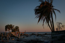 Ilustračná fotografia z následkov hurikánu Ian na Floride. FOTO: REUTERS