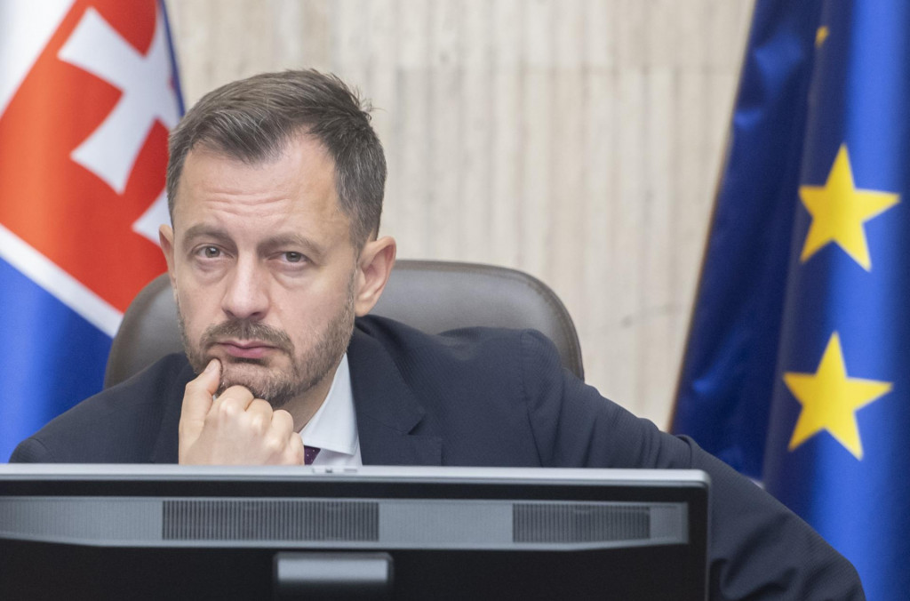 Premi&eacute;r Eduard Heger. FOTO: TASR/Martin Baumann