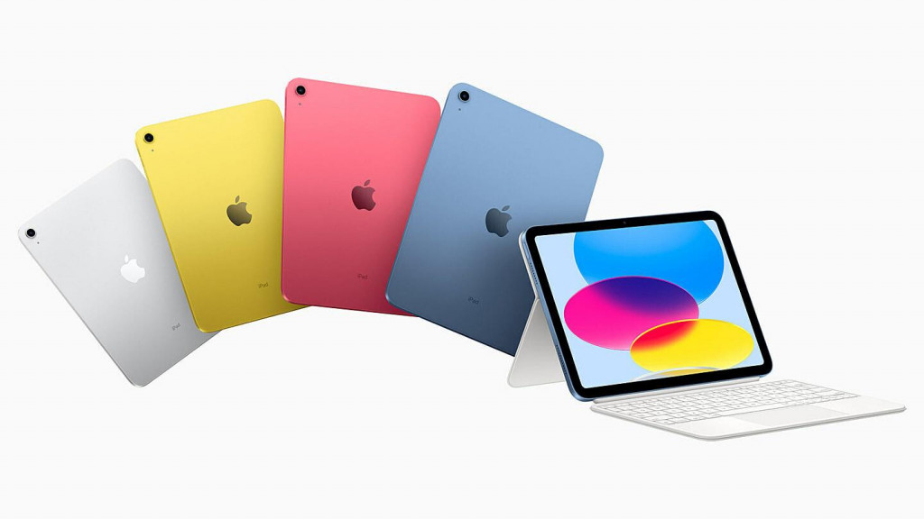 Desiata generácia iPadu je farebná, dá sa teda povedať, že Apple cieli na mladšiu generáciu. FOTO: Apple