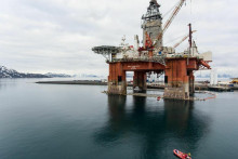 Ropná plošina Equinor neďaleko Hammerfestu v Nórsku. FOTO: REUTERS