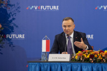 Poľský prezident Andrzej Duda. FOTO: TASR/Michal Svítok