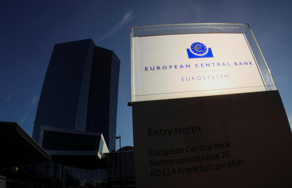 Sídlo Európskej centrálnej banky vo Frankfurte. FOTO: REUTERS