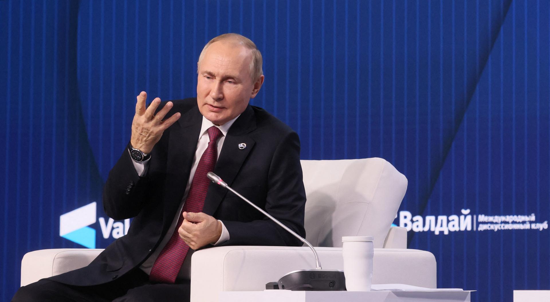 Putin: Nechceme na Ukrajine použiť jadrové zbrane. Nemá to ani politický, ani vojenský zmysel