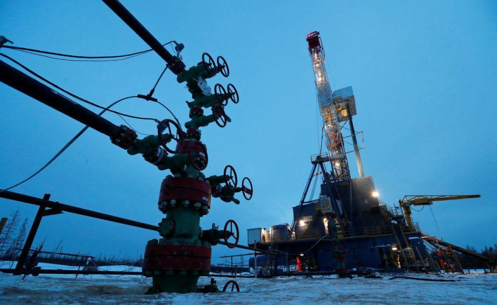 Zariadenie na ťažbu ropy. FOTO: Reuters