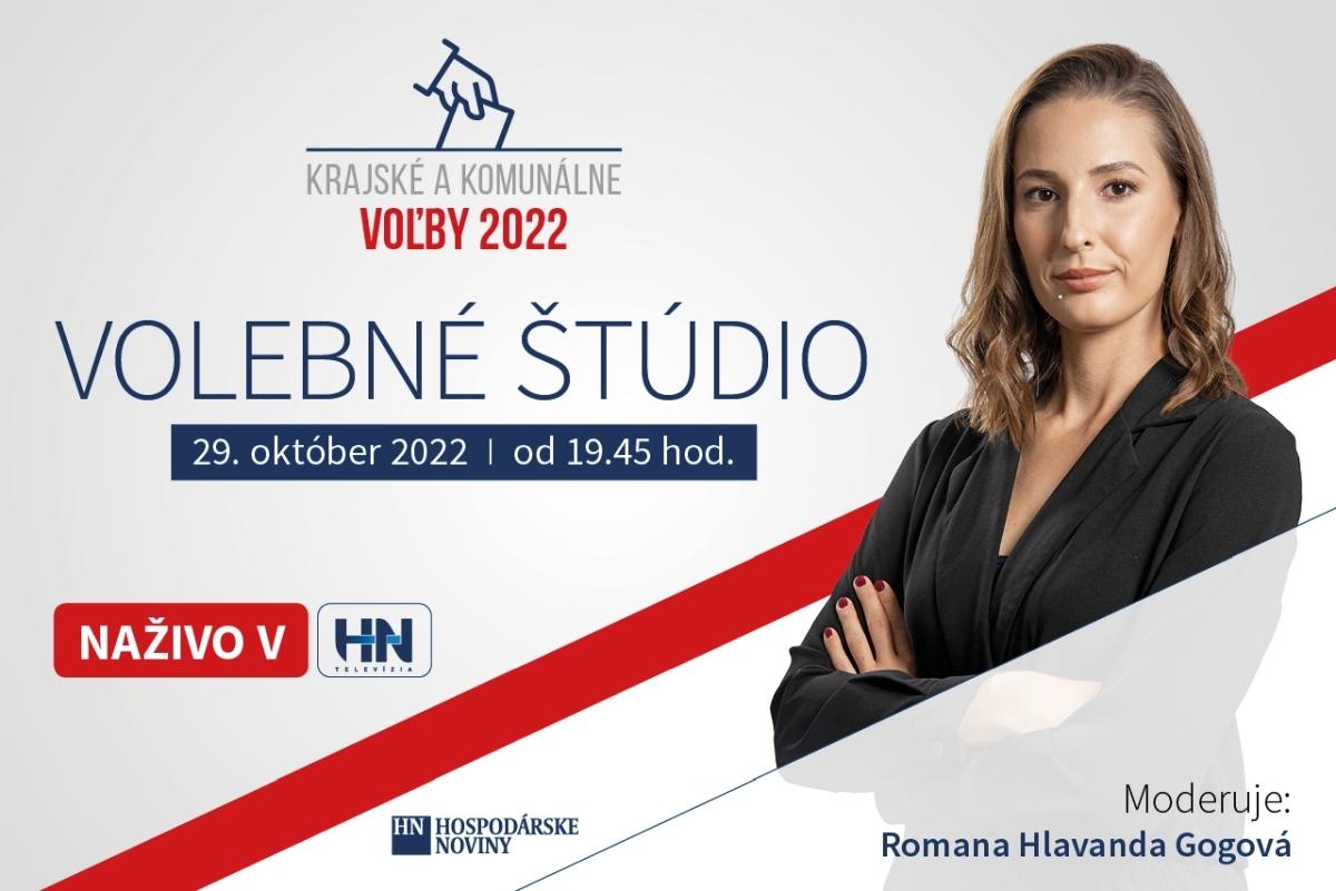 Voľby 2022: Mimoriadne štúdio HNtelevízie. Pozrite sa, komu dali Slováci v mestách a obciach svoj hlas