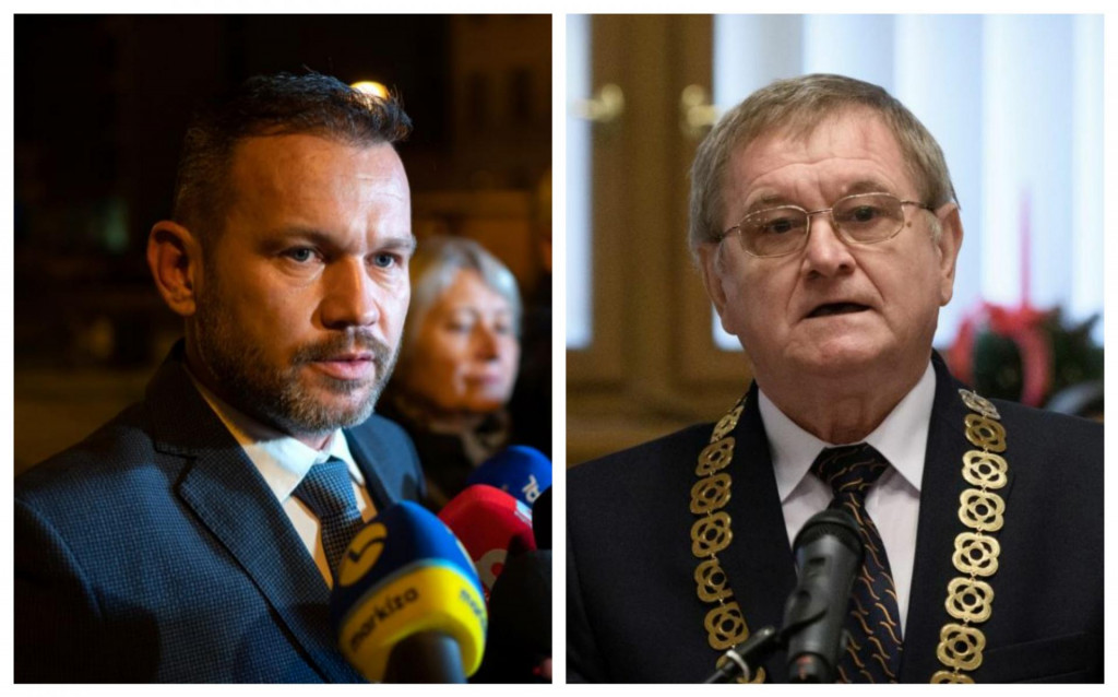 Kandid&aacute;t strany Hlas-SD Branislav Bec&iacute;k nahrad&iacute; Milana Belicu na čele nitrianskej župy. FOTO: TASR; Kol&aacute;ž: HN