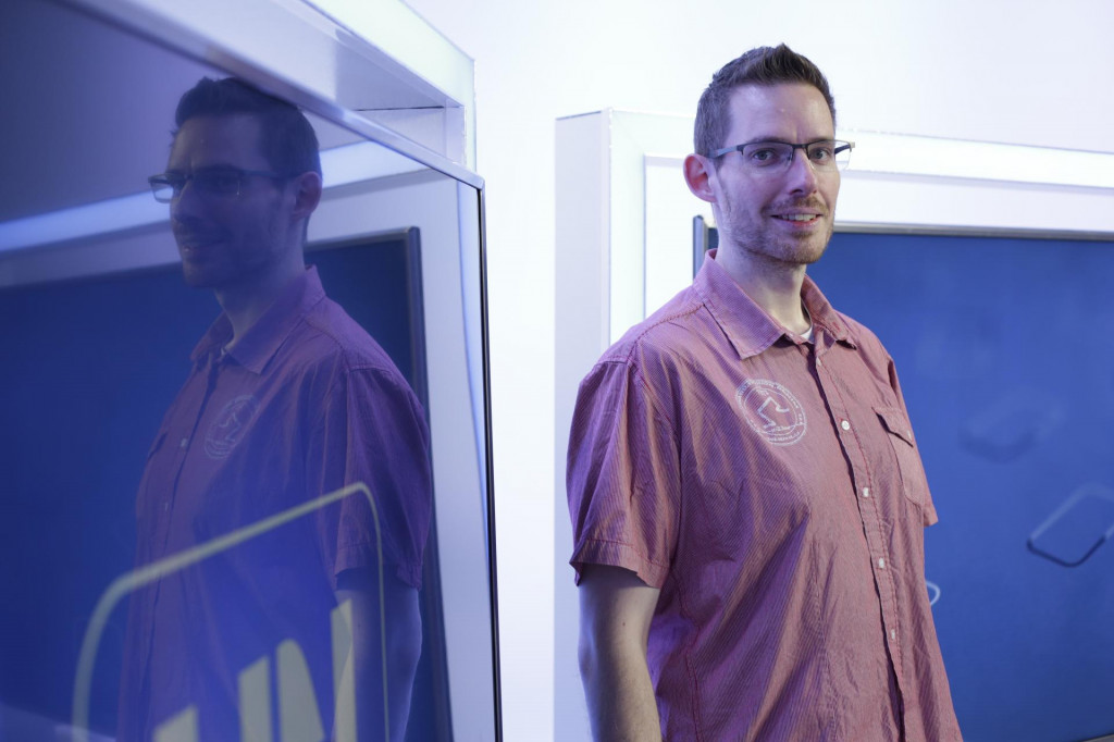 Michal Reiter redaktor z magaz&iacute;nu TouchIT SN&Iacute;MKA: Filip Duffala