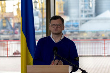 Ukrajinský minister zahraničných vecí Dmytro Kuleba. FOTO: Reuters