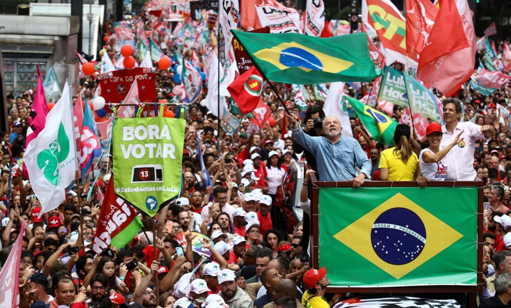 

Bývalý brazílsky prezident a prezidentský kandidát Luiz Inacio Lula da Silva. FOTO: Reuters