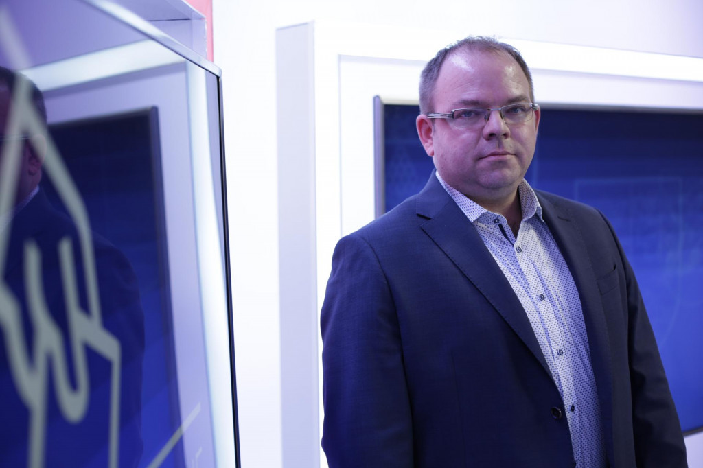 Politick&yacute; analytik a &scaron;&eacute;f prieskumnej agent&uacute;ry Ako V&aacute;clav Hř&iacute;ch. FOTO: HN/Filip Duffala