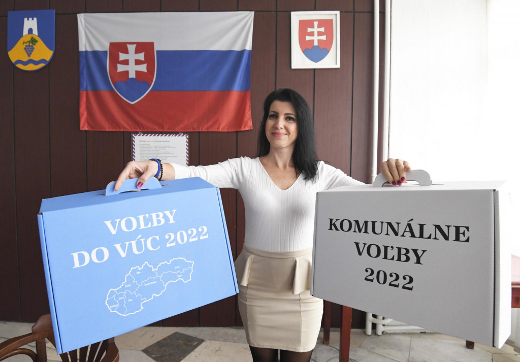 Spojené voľby 2022: FOTO: TASR/František Iván