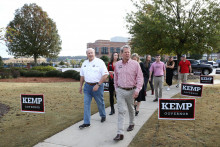 

Republikánsky guvernér štátu Georgia Brian Kemp. FOTO: Reuters