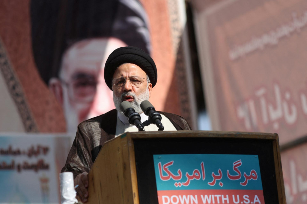

Iránsky prezident Ebrahim Raisi. FOTO: Reuters