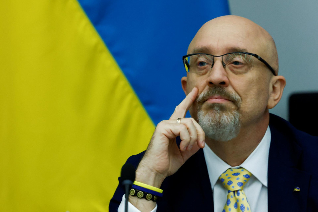 Ukrajinský minister obrany Olexij Reznikov. FOTO: Reuters