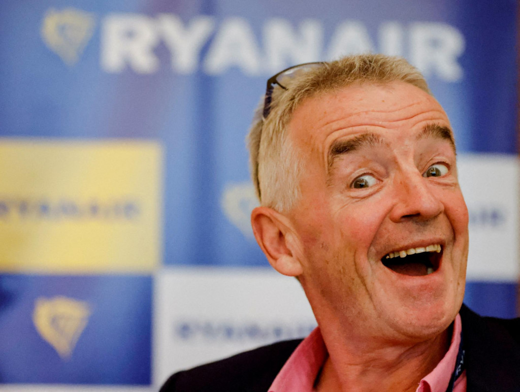 Šéf spoločnosti Ryanair Michael O‘Leary. FOTO: REUTERS