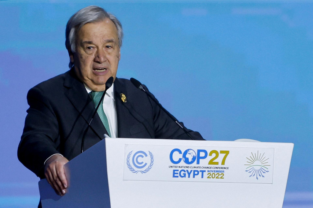 Šéf OSN António Guterres vyzval na uzavretie dohody medzi najbohatšími a najchudobnejšími ekonomikami sveta s cieľom urýchliť odklon od fosílnych palív. FOTO: Reuters