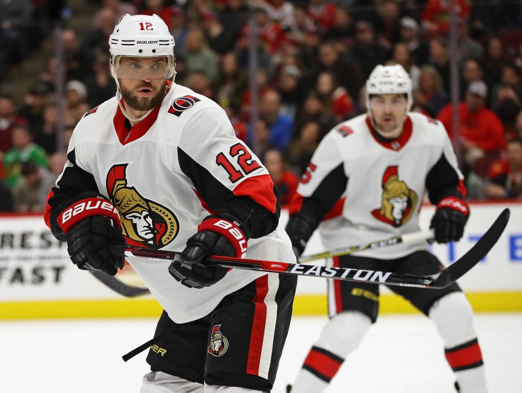 Posledné súťažné duely v NHL odohral Marián Gáborík práve vo farbách Ottawa Senators. FOTO: Profimedia.sk