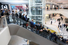 Otvorenie obchodného centra Bory Mall prebehlo v roku 2014.

FOTO: HN/Pavol Funtál