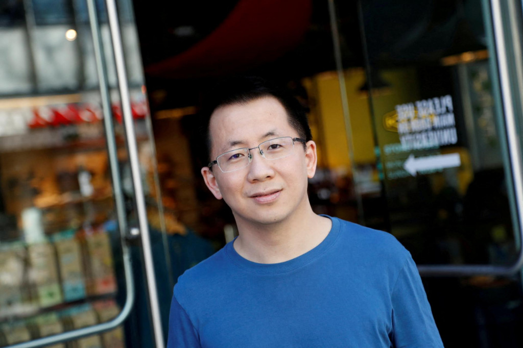 Zakladateľ firmy ByteDance, ktorá je vlastníkom platformy Tiktok Čang I-ming. FOTO: Reuters