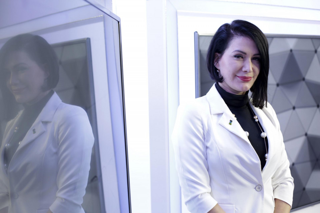 Jana Bitt&oacute; Cig&aacute;nikov&aacute;, poslankyňa SaS a predsedn&iacute;čka zdravotn&iacute;ckeho v&yacute;boru. FOTO: HN/Filip Duffala