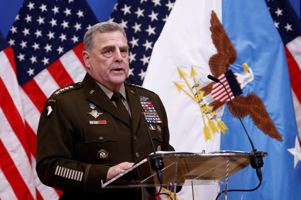 Predseda zboru n&aacute;čeln&iacute;kov &scaron;t&aacute;bov americkej arm&aacute;dy gener&aacute;l Mark Milley. FOTO: REUTERS