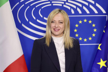 Talianska premiérka Giorgia Meloniová. FOTO: TASR/AP