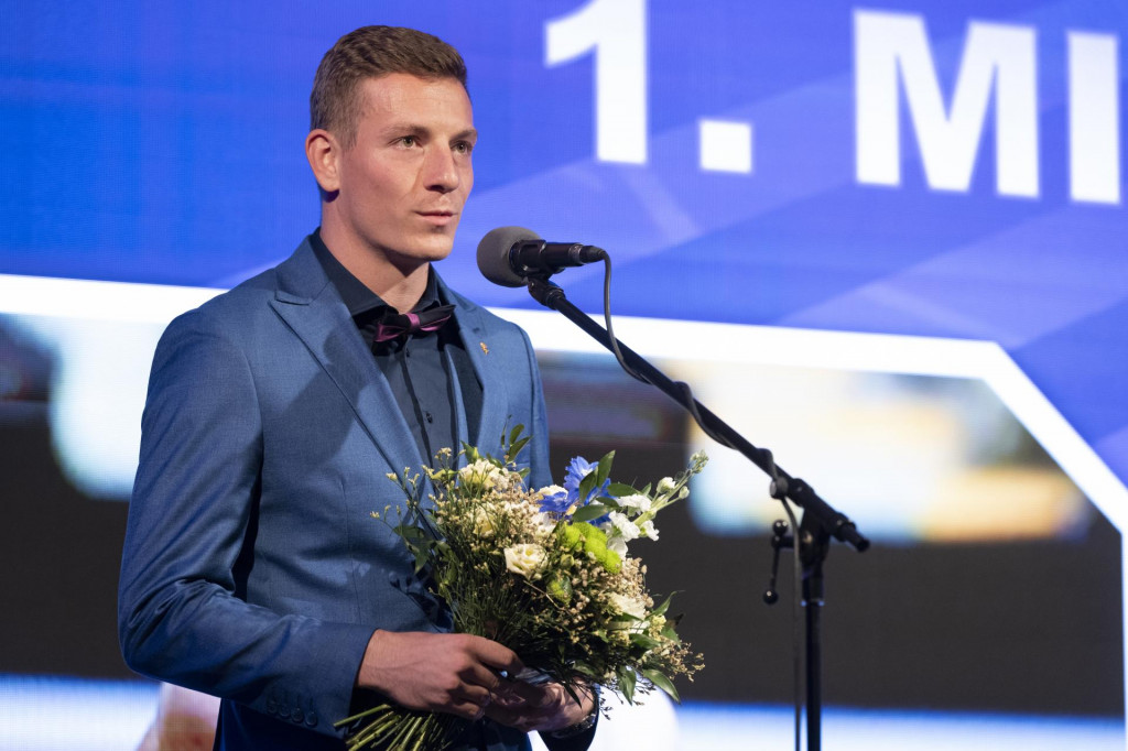 Šprintér Ján Volko aj v praxi potvrdil rolu favorita na víťazstvo v ankete Atlét roka 2022.