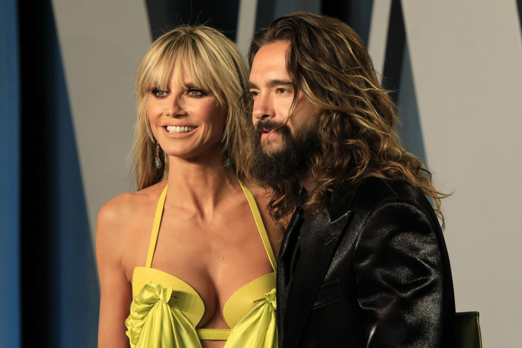 Heidi Klum s manželom Tomom Kaulitzom.