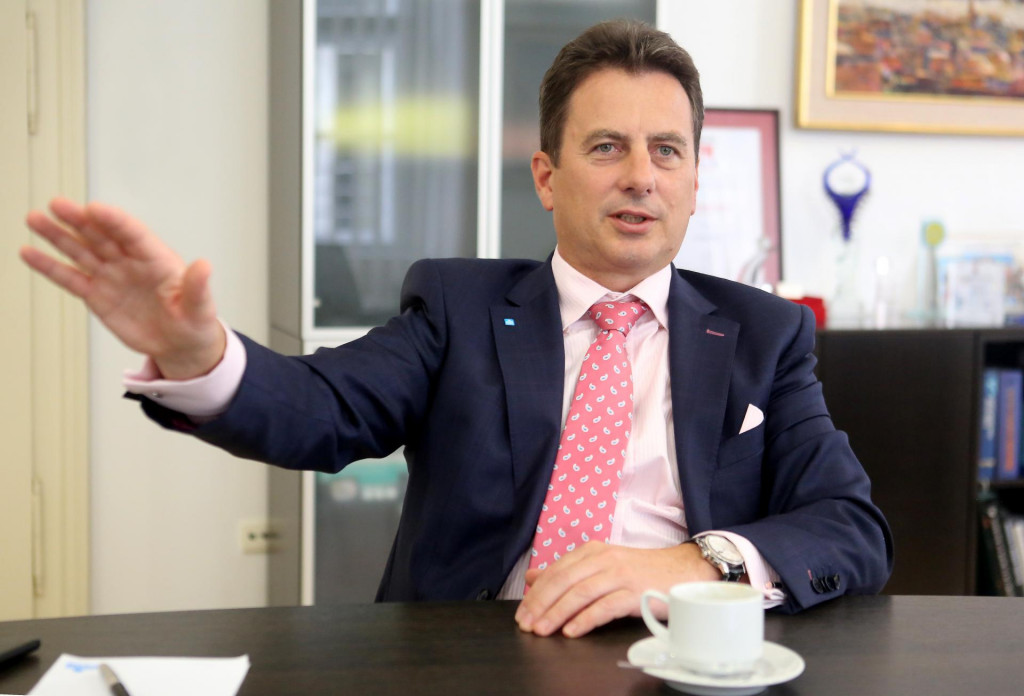 Daniel Koll&aacute;r, gener&aacute;lny riaditeľ ČSOB. FOTO: HN/Pavol Funt&aacute;l