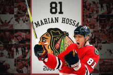 Marián Hossa nosil dres 81 vo viac ako 600 zápasov v NHL.