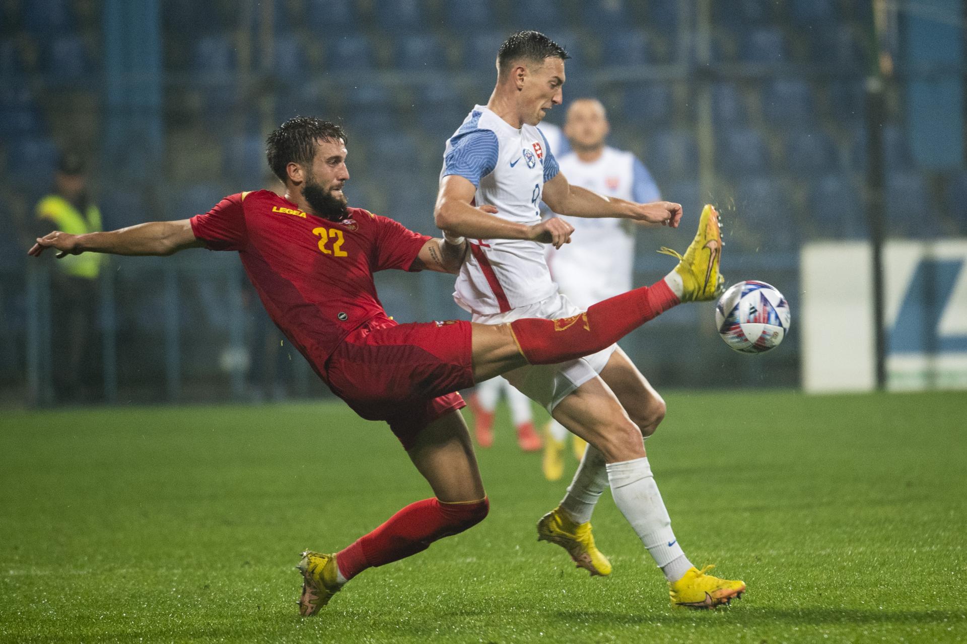 Slováci stratili takmer vyhraný zápas v Čiernej Hore, po pokazenom závere len remizovali
