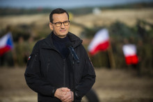 Poľský premiér Mateusz Morawiecki. FOTO: TASR/Jakub Kotian