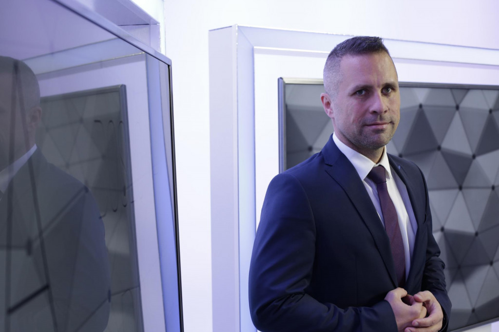 &Scaron;t&aacute;tny tajomn&iacute;k ministerstva obrany Marian Majer. FOTO: HN/Filip Duffala