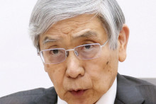 Guvernér Bank of Japan Haruhiko Kuroda. FOTO: Reuters/Kyodo